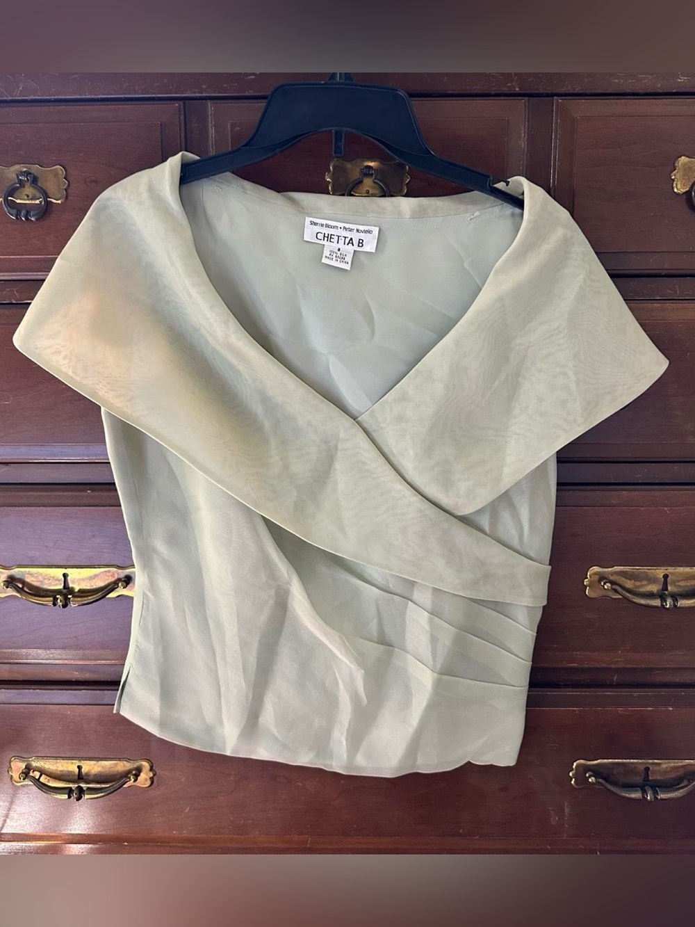 Vintage Silk Top Blouse